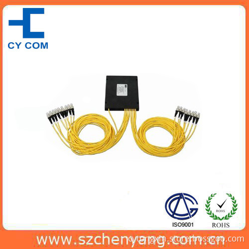 Fiber Optic Splitter (PLC, 1X16, ABS Packaging, FC connector)